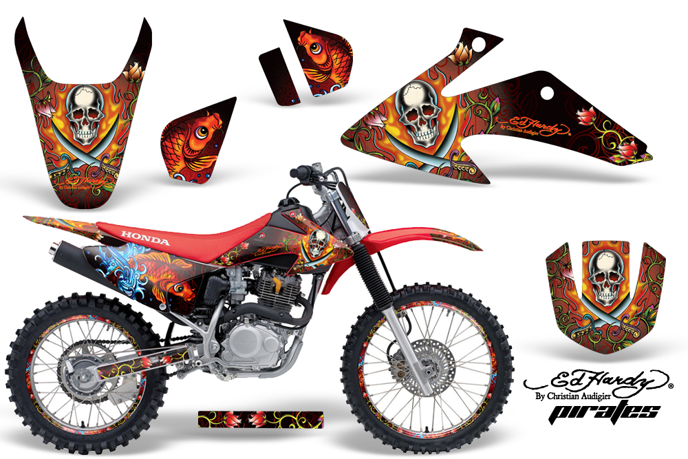 Honda CRF150-230-08-10 Graphics Kit EHP R NPs